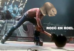 Rocc en roel Meme Template