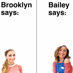 Views on Brooklyn and Bailey Meme Template