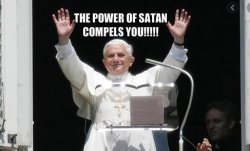 The Power of Satan Compels You Meme Template