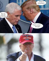 Trumps new hat Meme Template