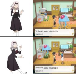 Pokemon Interested Meme Template