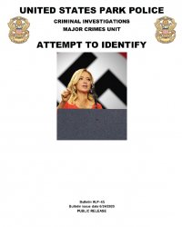 Press Secretary Kayleigh McEnany Wanted Poster Meme Template