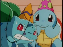 Squirtle and Bulbasaur Meme Template
