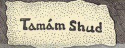 Tamàm Shud Meme Template
