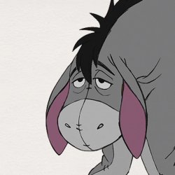 Disappointed eeyore Meme Template