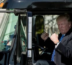 Trump Truck Meme Template