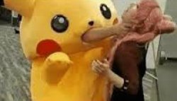 Pikachu choking Meme Template