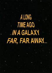 Star Wars A Long Time Ago Meme Template