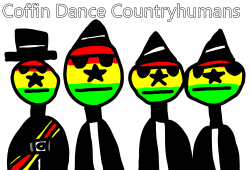Coffin Dance Countryhumans Meme Template