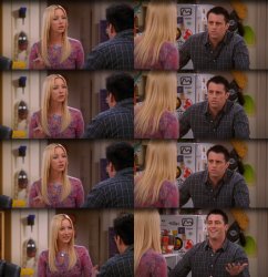 Phoebe y Joey Pandemia Meme Template