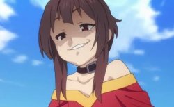 Smug Megumin Meme Template