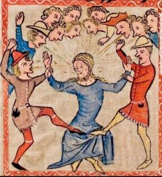 Medieval kicking Meme Template