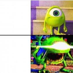 Mike wazowski meme Meme Template