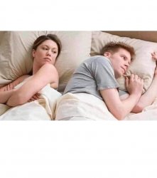 Other woman in bed Meme Template