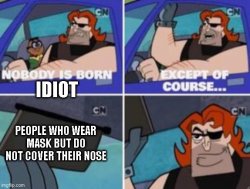 except of course Meme Template