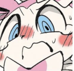 Sylveon Blushing Meme Template