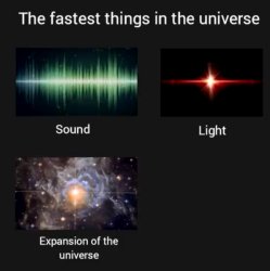 Fastest things in the universe Meme Template