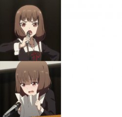 Miko Iino Meme Template