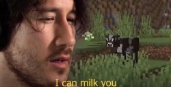 I can milk you Meme Template