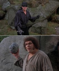 Princess Bride Fezzik Rock Meme Template