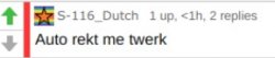 S-116_Dutch Auto rekt me twerk Meme Template