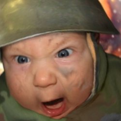 War Baby Meme Template