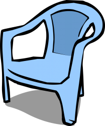 Blue chair Meme Template