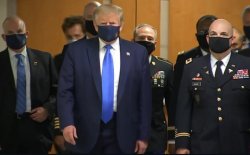 Trump COVID-19 mask Meme Template