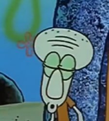 Squidward whistling Meme Template