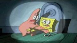 SpongeBob & Patrick caught in the act Meme Template