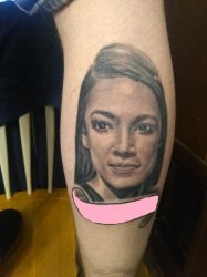 AOC Tat Meme Template