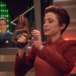 Kira Nerys Phaser Meme Template