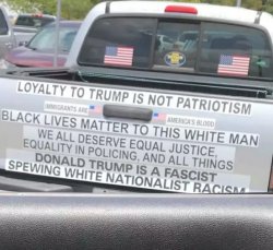 Anti-Trump bumper stickers Meme Template