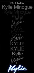 Kylie fonts Meme Template