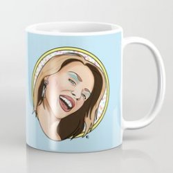 Kylie coffee mug cartoon Meme Template