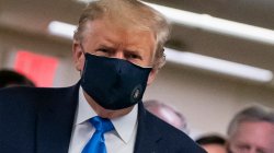 Donald Trump face mask Meme Template