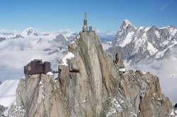 Mountain top house in the Alps Meme Template