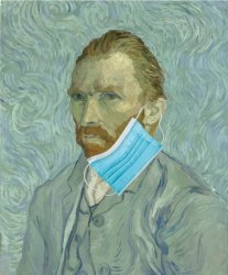 Van Gogh Meme Template