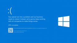 Microsoft Climate Error Screen Meme Template