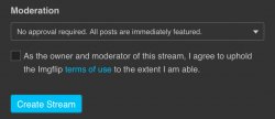 Imgflip terms of use stream creation Meme Template