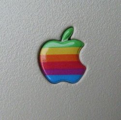 Classic Apple Logo Meme Template
