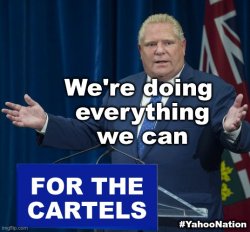 Doug Ford for the Cartels Meme Template