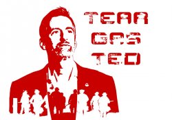 Tear Gas Ted Meme Template