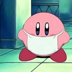 Kirby mask Meme Template