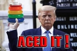 Trump aces Meme Template