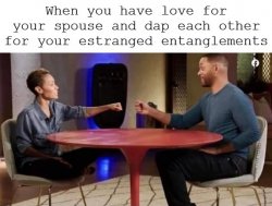 Will And Jada Entanglement Dap Meme Template