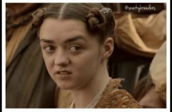 Arya stark Meme Template