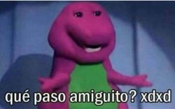 que paso amiguito Meme Template