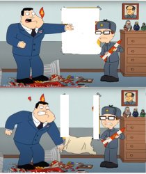 stan rips the poster Meme Template