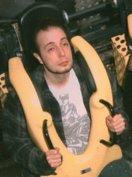 The Same Photo of Gareth on a Roller Coaster Meme Template